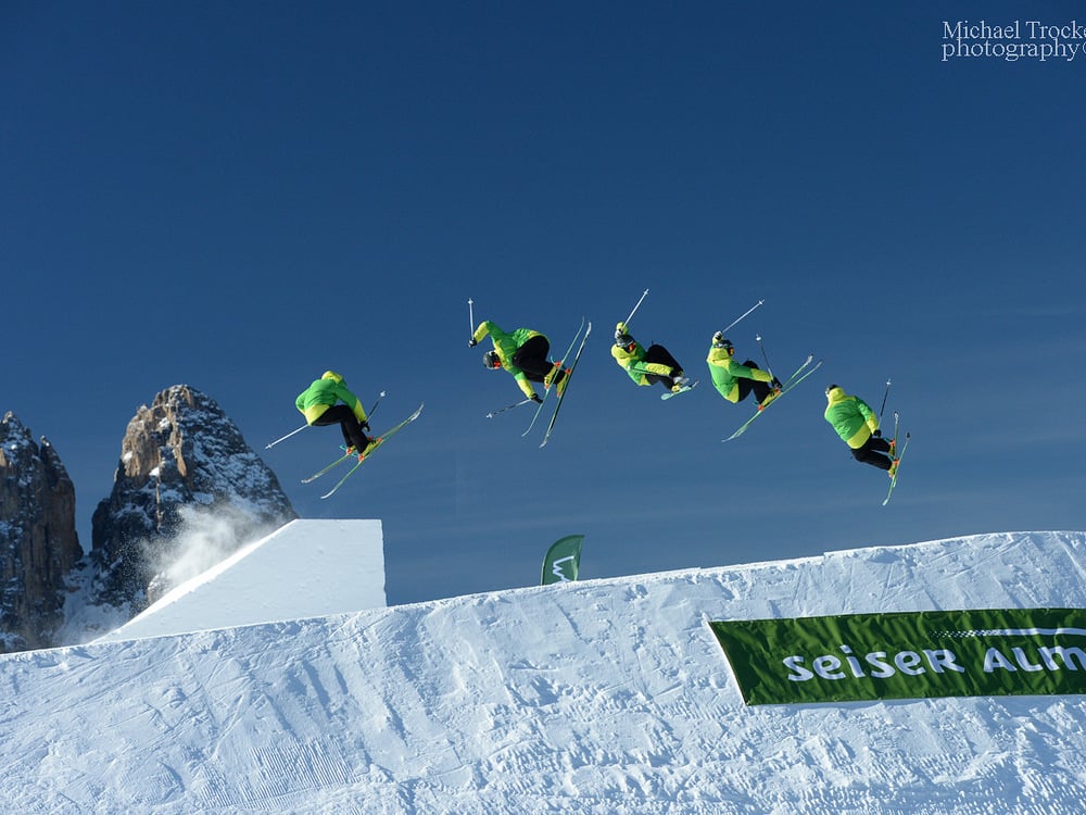FIS FREESTYLE FREESKI SLOPESTYLE EUROPA CUP Vitalpina Hotels Südtirol