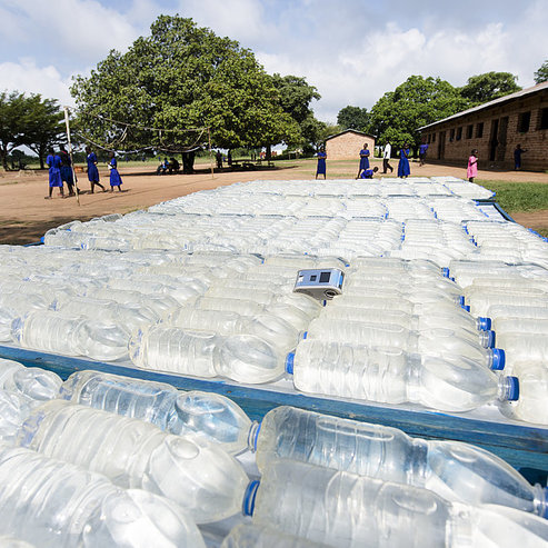 Drinking water treatment with WADI, Uganda