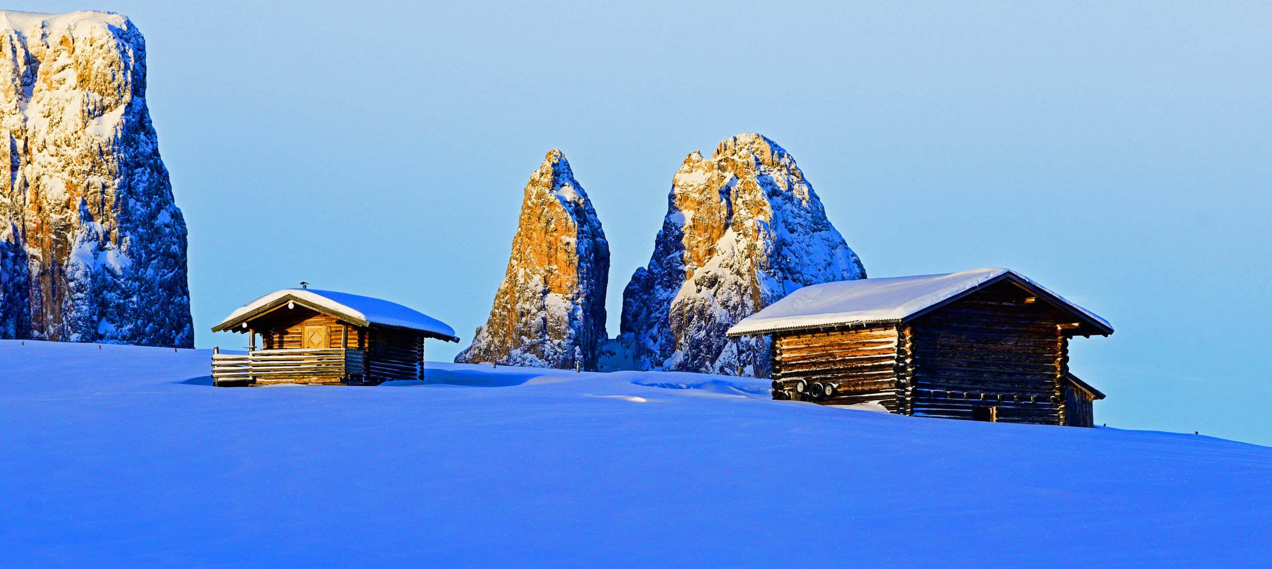 Winter dreams on Alpe di Siusi