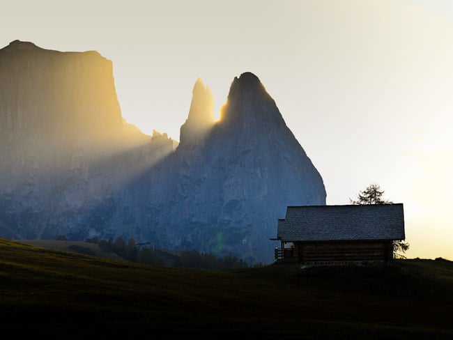 Indian summer in the Dolomites