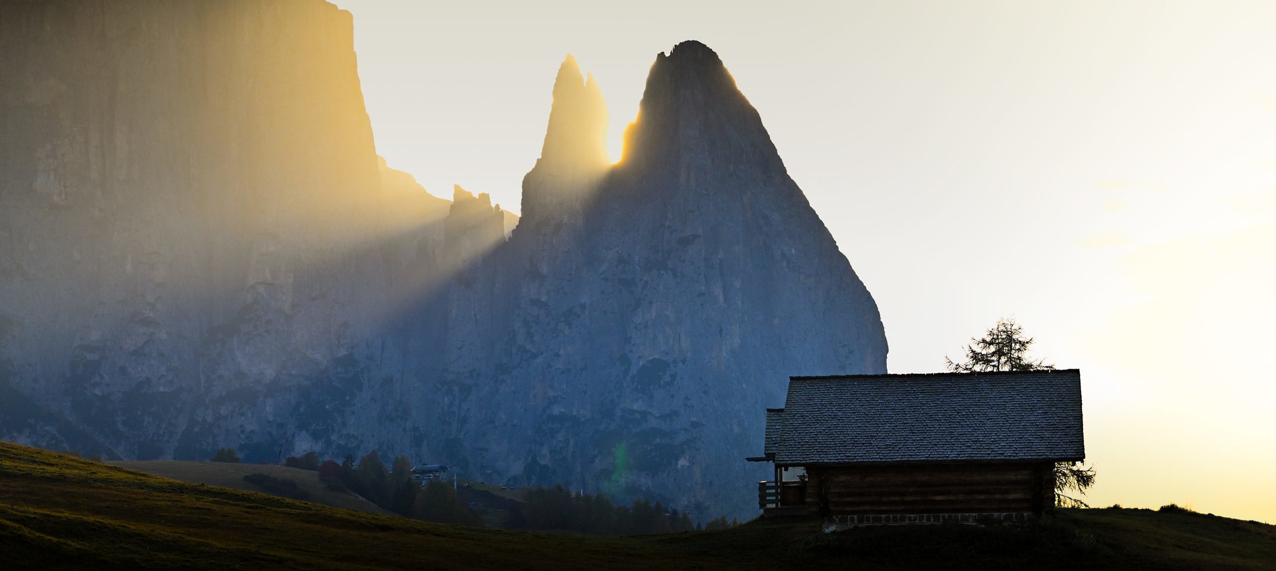 Indian summer in the Dolomites
