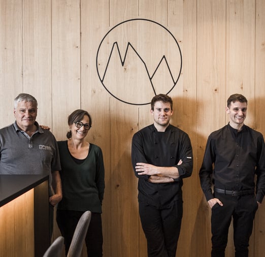 Marion, Daniela, Helene, Egon, Rafael, und David Rieder