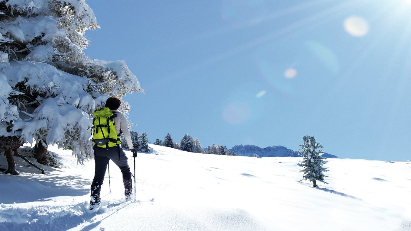 Introductory snow-shoe hiking week 7=6